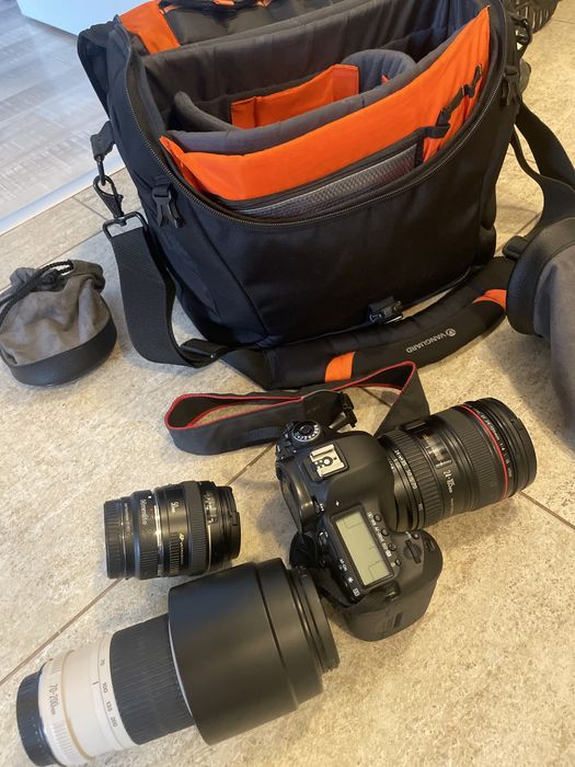 Canon eos 5d mark III + 24-105 mm f/4 lens