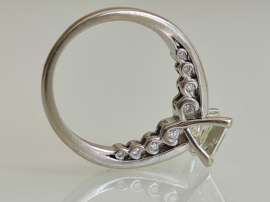 Inel 14k diamante naturale 1,49ct