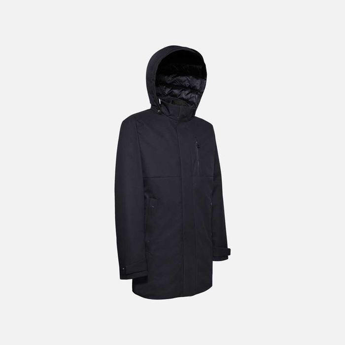 Geacă PREMIUM italian GEOX Aerantis bleumarin (mărimea M)