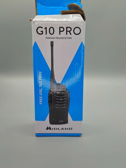Радиостанция PMR446 G10 Pro с настолна зарядна станция!TОП цена!