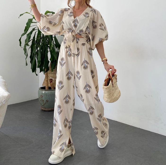 Двойка топ штаны