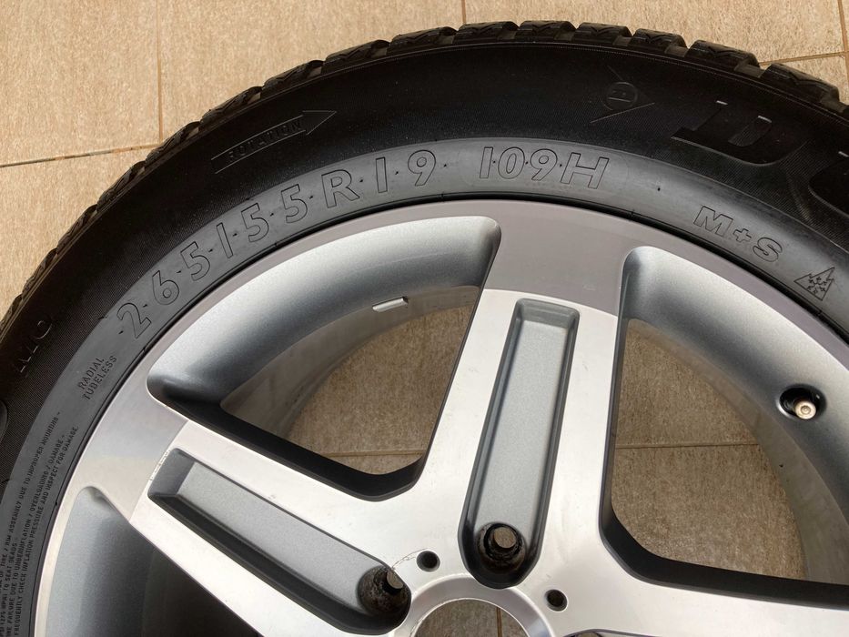 Roata Marcedes G Class AMG R19 W463 Dunlop 265/55R19 - A4634012102