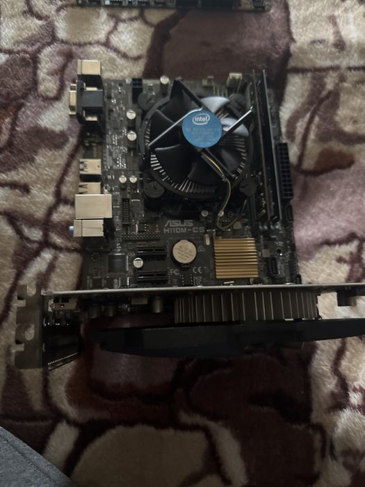 Kit placa de baza + i5 7400 + 8 gb ram + gtx 1050