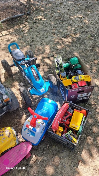 Mașină electrica copii, kart, tractor, trotineta, spate, jucarii