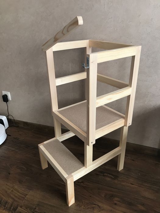 Нови!! Детска помощна кула за деца по Метода Монтесори