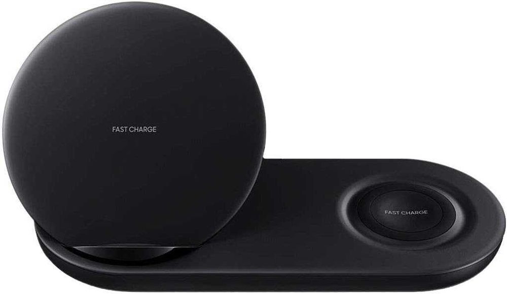Incarcator wireless Samsung Wireless Charger Duo, Incarcator inclus, Black,sigilat