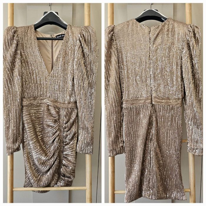 Rochie aurie Lavish Alice