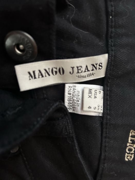 Blugi negri Mango marime 37