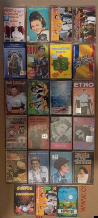 Lot 123 casete audio Populara , manele ,petrecere ,dance