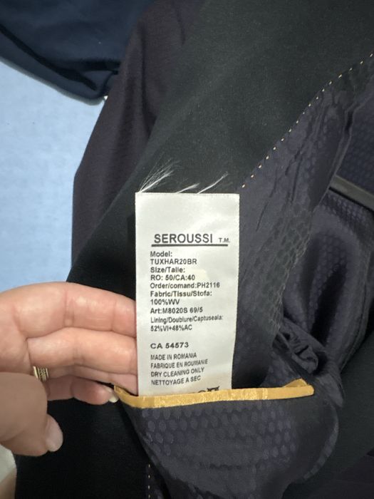 Sacou ceremonie Seroussi barbati