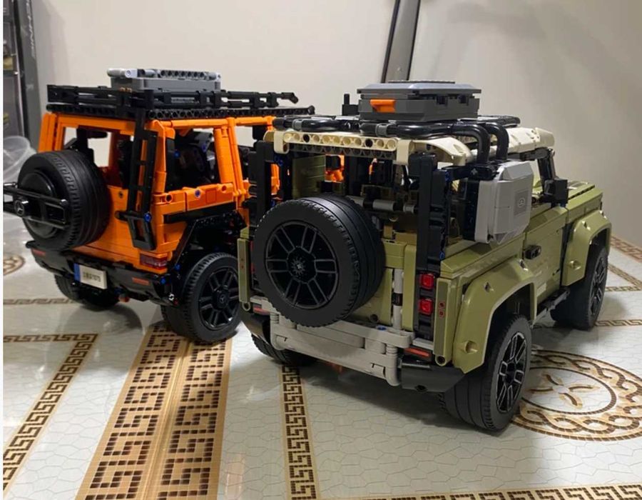 Set Tip Lego Land Rover Defender Technic 2573 piese