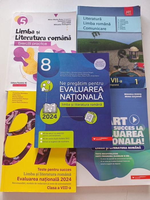 Culegeri de română pentru gimnaziu