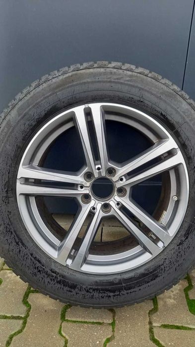 Set roti MB GLC R18, anvelope iarna Bridgestone DOT 2024 235/60 R18