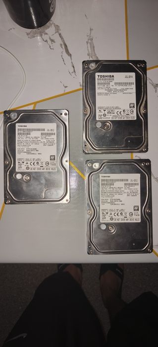 HDD Toshiba 500GB 3шт