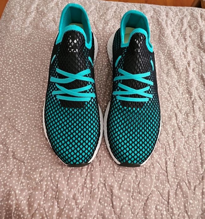 Adidas Deerupt Runner Magenta-Black / FOARTE RARI /NOI fără box /46 ⅔ / de colecție !