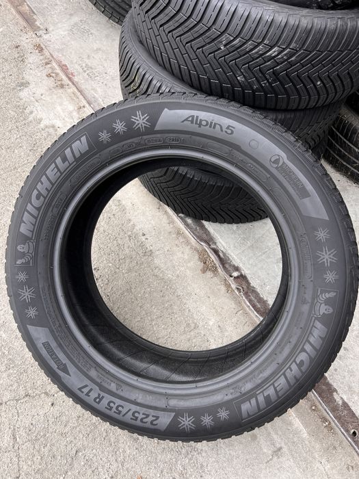4 anvelope iarna 225/55/17 , Michelin Alpin 5