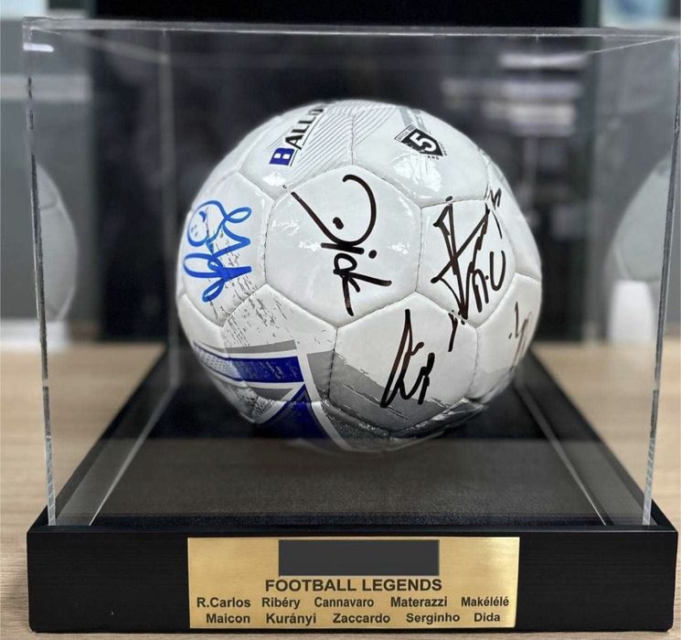 Futbol topi, imzo lik koptok, Футболный Мяч с потписой