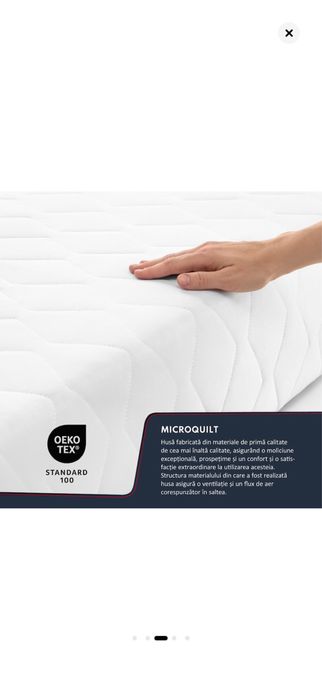 Saltea noua de pat 180x200 ortopedica