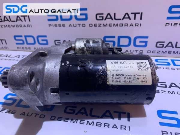 Electromotor cu 11 Dinti Audi A1 1.6 TDI 2011 - 2015 Cod 02Z911023N 0001123028