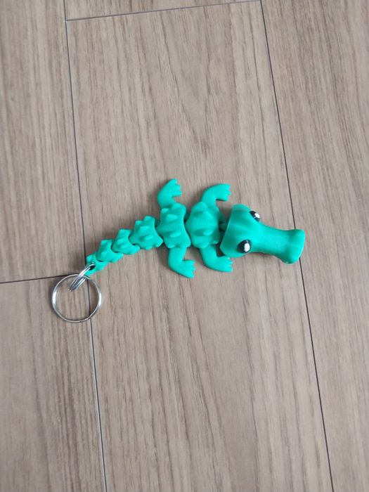 3D крокодил игрушка брелок