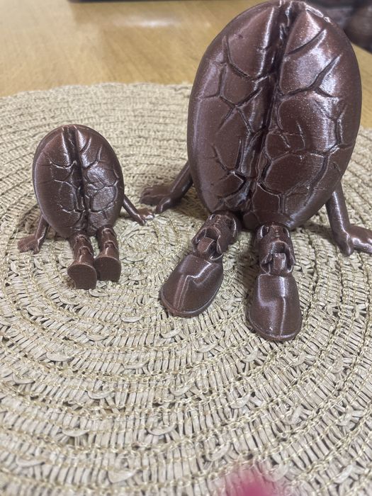 Vand mascota boaba de cafea cu piciore flexibile