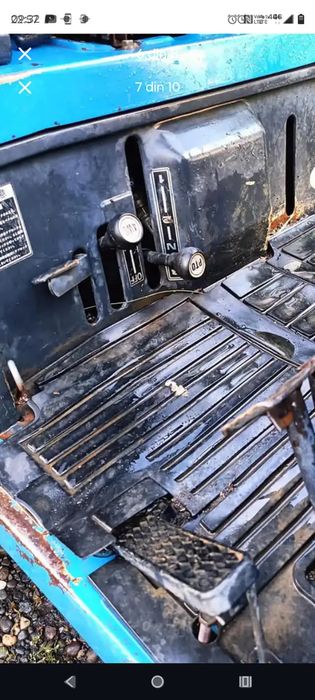 Tractor iseki cu freză