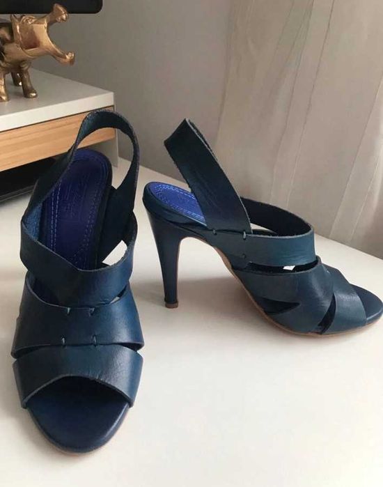 Дамски сандали от ZARA, размер 38, изработени от естествена кожа