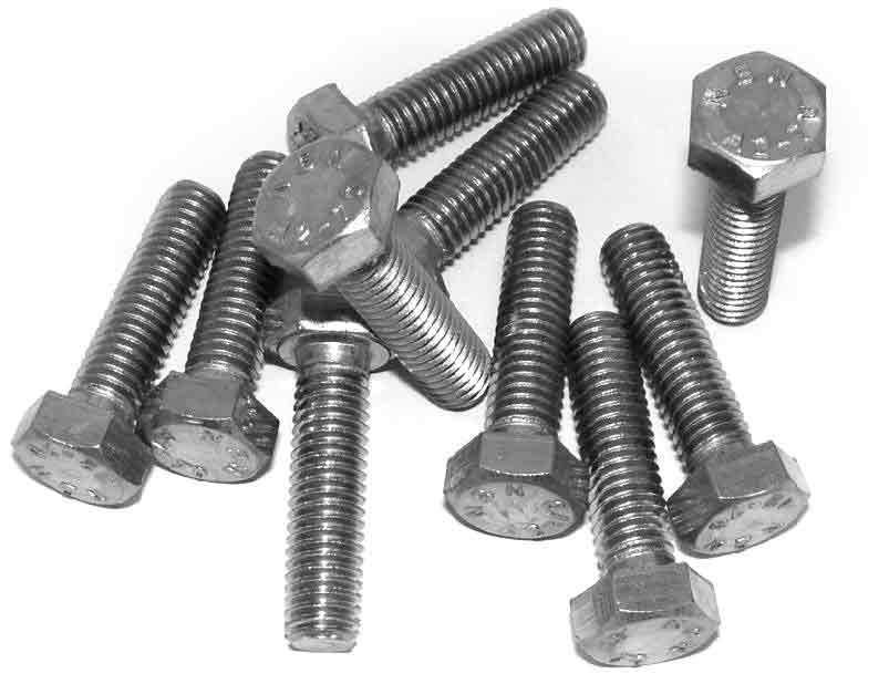 Колённые Болты  Оценкованные и без покрытия