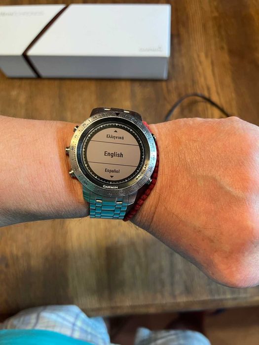 Garmin fenix Chronos - стоманен със стоманена каишка