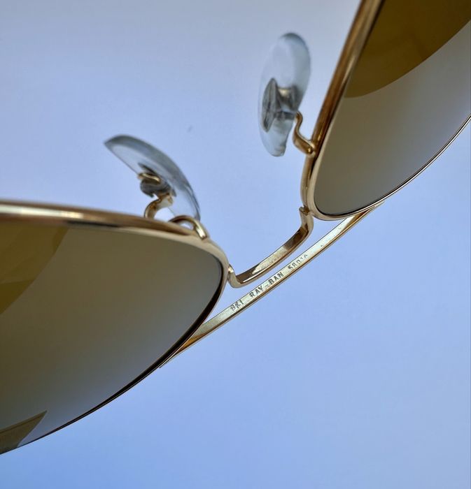 Ray Ban B&L USA Aviator G15 лещи сиви/зелени;нови с калъф