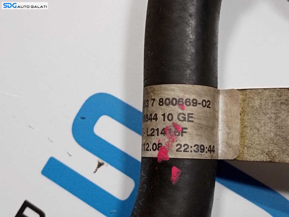 Conducta Furtun Combustibil BMW Seria 3 E90 E91 E92 E93 2.0 D 2004 - 2011 Cod 780066902 1353 7800669-02 [M6871]