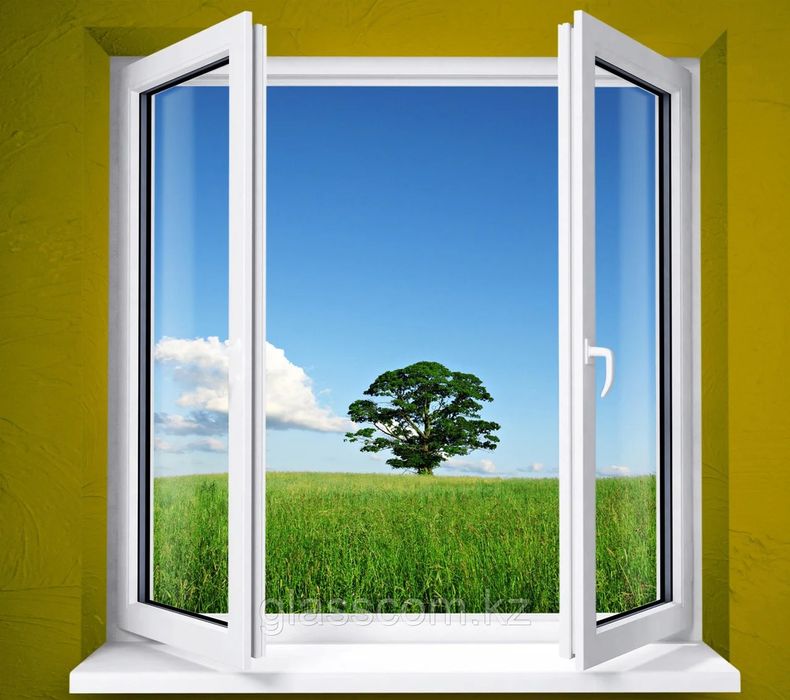 Окна двери и болконый