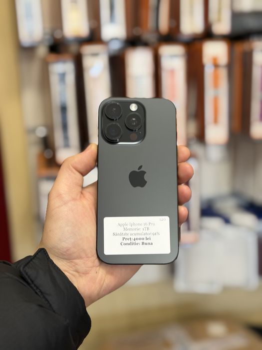 Iphone 16 pro - 1tb - 91% -