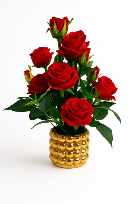 Yumshoq pushti gullar kompozitsiyasi (sunʼiy)| Композиция из нежно-роз