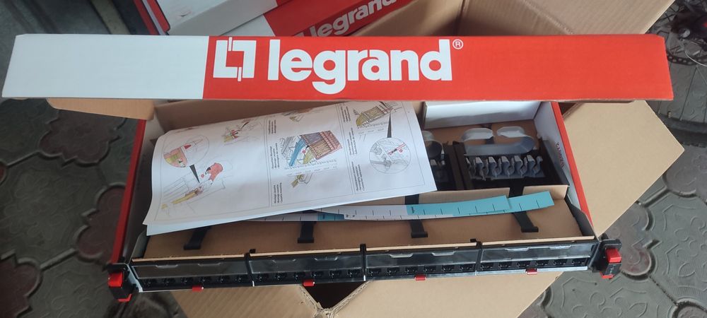 индивидуально.Патч Панель укомплектованная, Legrand, LCS3, 24R