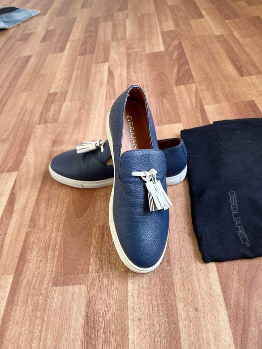 Дизайнерская мужская обувь, лофер от DSQUARED.