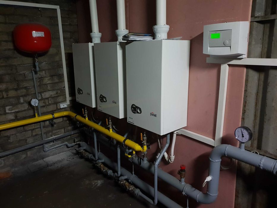 Ремонт двухконтурных котлов, котёл