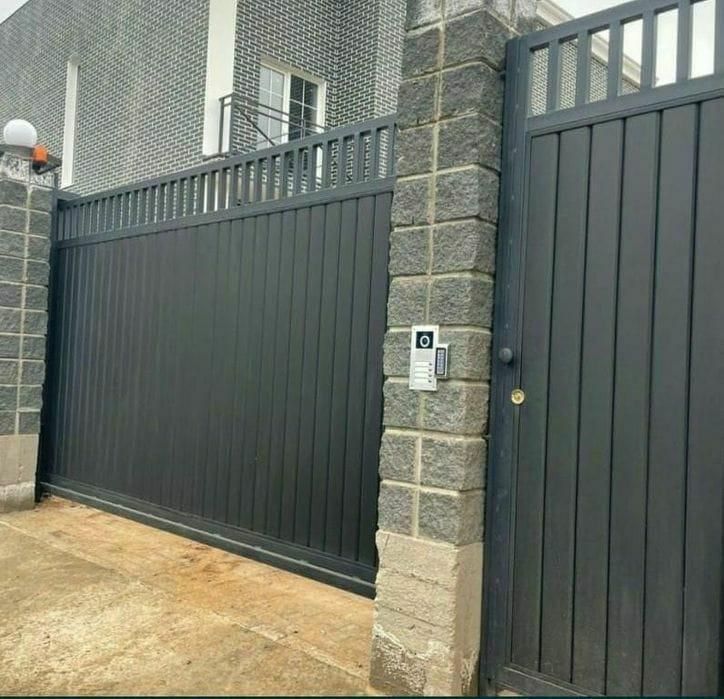 Ворота,заборы,ограждение любым материалом