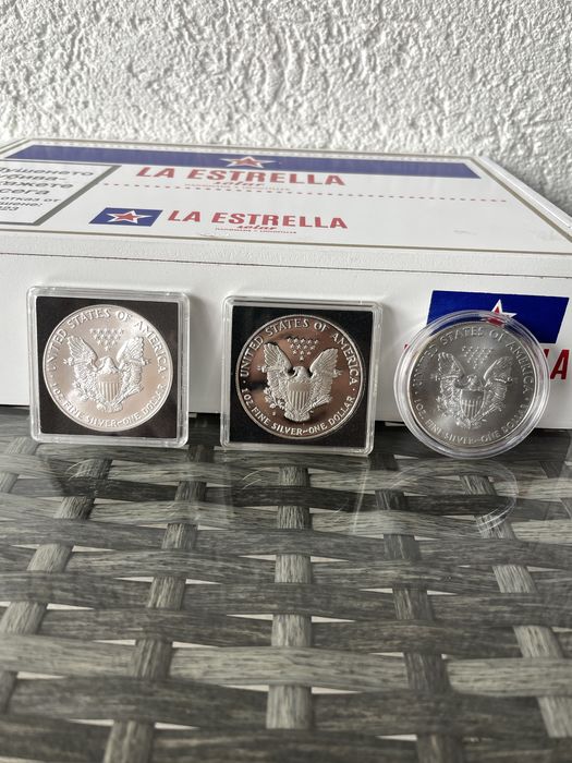 1 oz Американски Орел Сребърна Монета American Eagle 1992