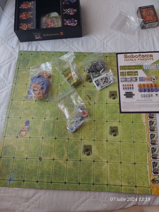 Vând joc de societate Saboteur minele pierdute