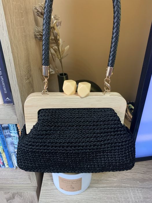 Плетена чанта ръчна изработка