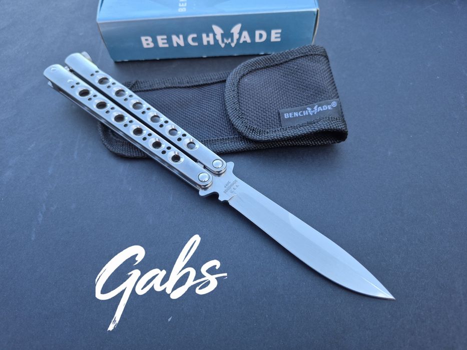 Сгъваем нож тип пеперуда Benchmade Balisong DBM-62,Weehawk