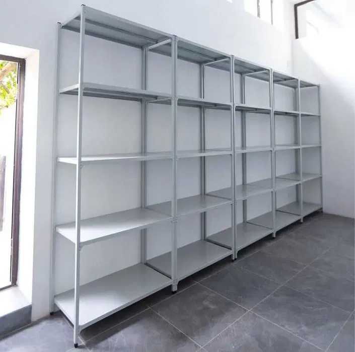 Архивные стеллажи, полочный металлический стеллаж для склада alps