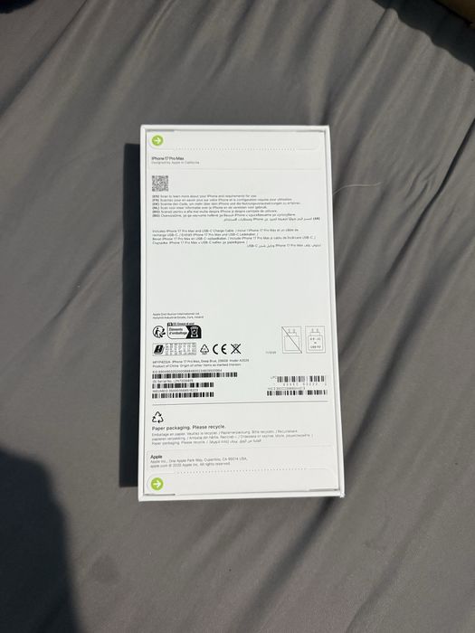 Iphone 17 pro max 256 Нов !!!