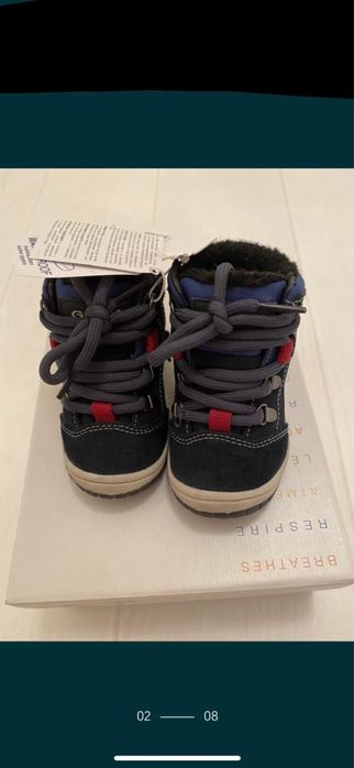 Ghetute Geox M20 Culoarea Navy / Royal Waterproof - Noi