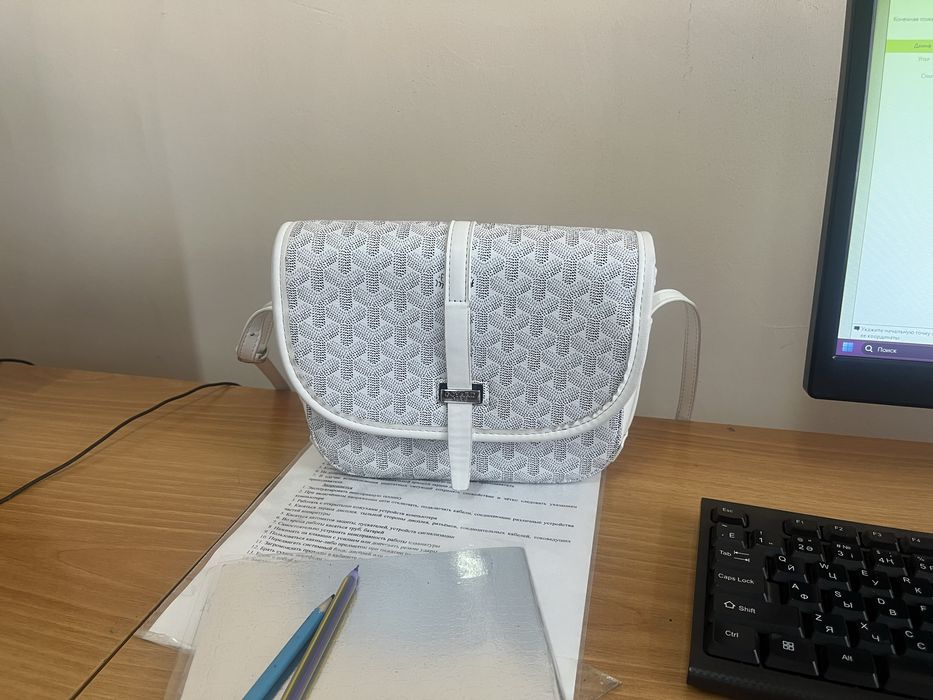 Сумка Goyard белая