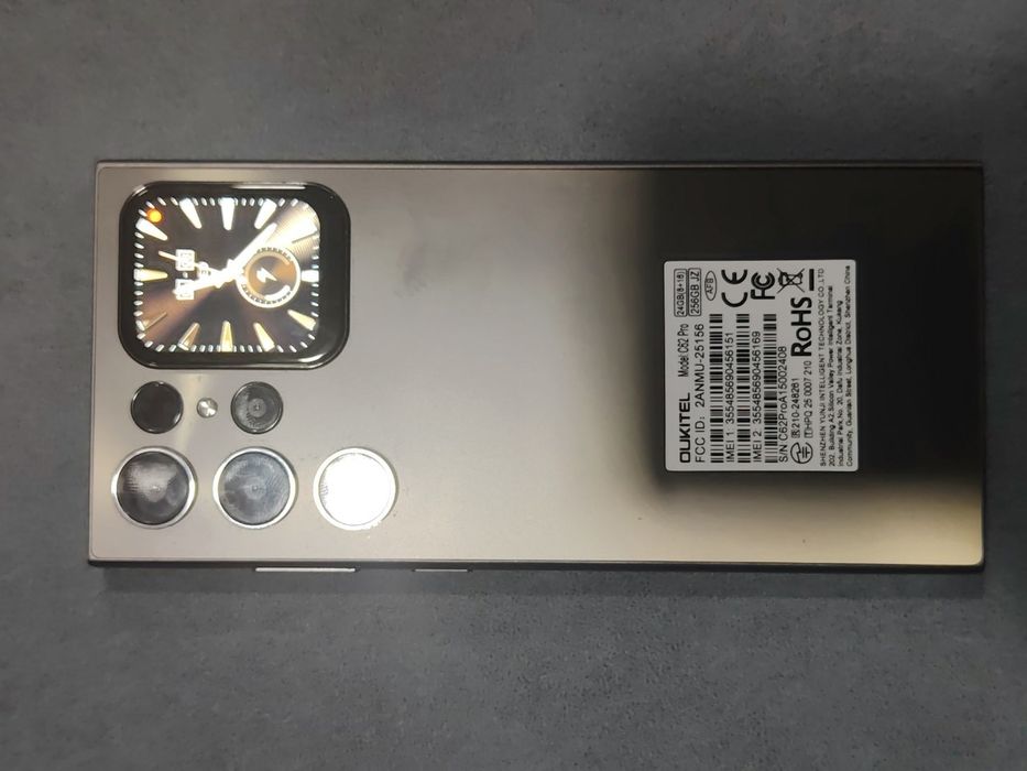 Oukitel C62 pro dokument karopka