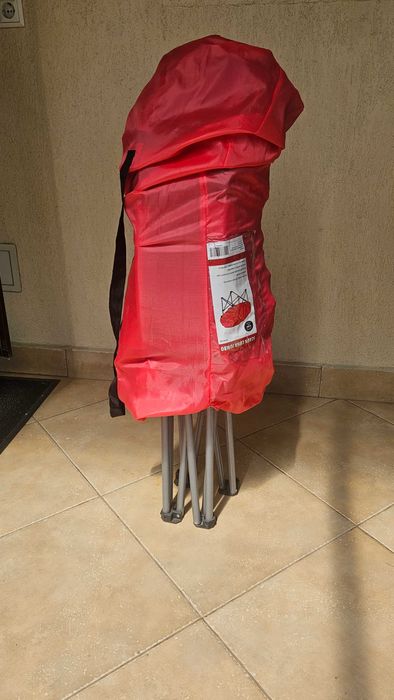 Vand 2 scaune camping pliabile din material textil