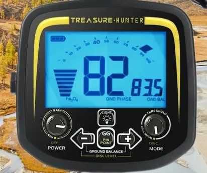 металдетектор Treasure Hunter GX-850 / TX-850 – 11" /28см DD сонда + ПОДАРЪЦИ