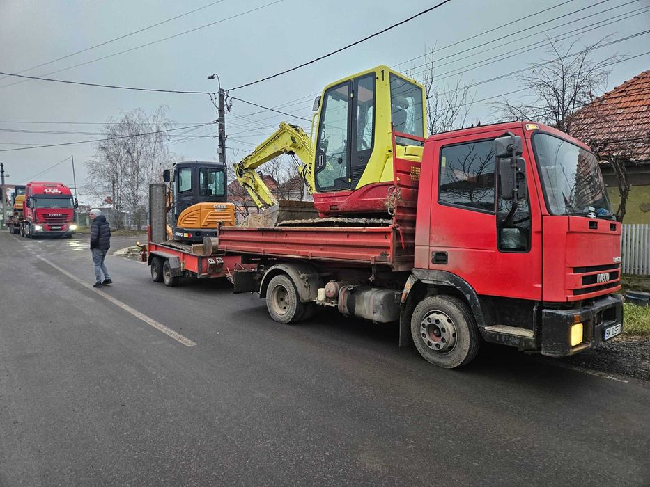 Utilaje de inchiriat excavator de inchiriat damper bobcat picon freza